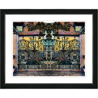 Studio Works Modern Ornate Gate Framed Print
