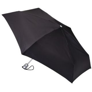 totes Mini Auto Open Umbrella   Black