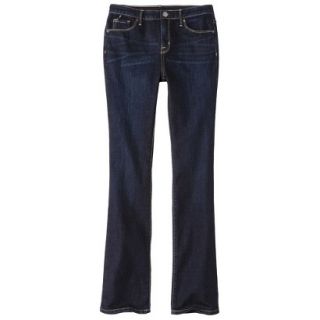 Mossimo Womens Bootcut Denim (Curvy Fit)   Dark Wash 6 Short