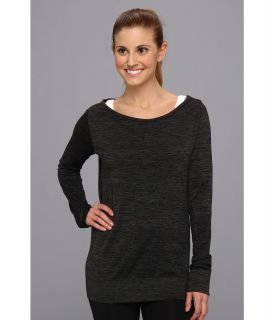 Nike Epic Dri Fit Knit Long Sleeve Crew Womens T Shirt (Black)