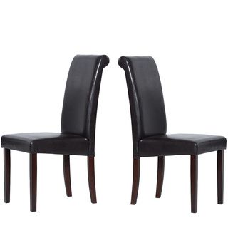 Warehouse Of Tiffany Brown Dining Chairs (set Of 8)