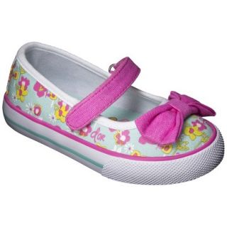 Toddler Girls Dora The Explorer Canvas Sneakers   Mint 5