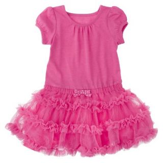 Cherokee Infant Toddler Girls Tutu Dress   Pink 18 M