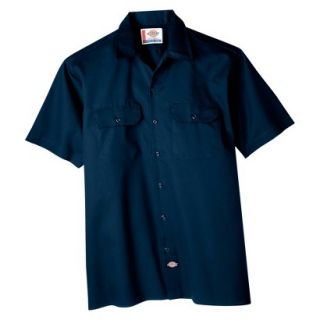 Dickies Mens Original Fit Short Sleeve Work Shirt   Dark Navy XXL Tall