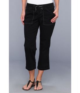 Jag Jeans Bowman Classic Crop Womens Casual Pants (Black)