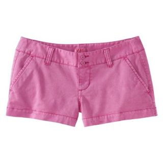 Mossimo Supply Co. Juniors Chino Short   Summer Pink 9