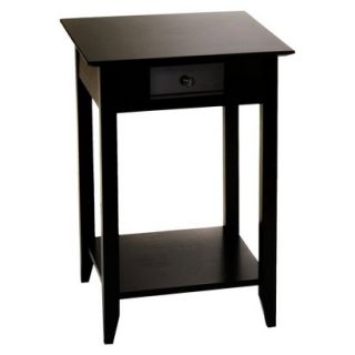 End Table: American Heritage End Table   Black