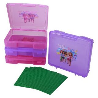 Kids Storage Unit: LEGO Friends Portable Project Case   Set of 4