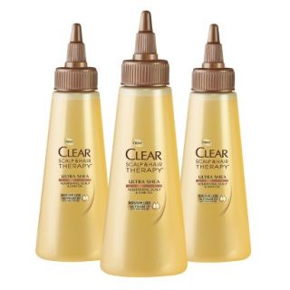 Clear Treatment Ultra Shea Nourishing Scalp & Hair Oil 3 Pack Bundle 9.9oz
