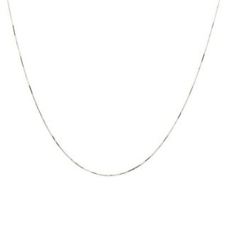 10k White Gold Snake Chain Necklace