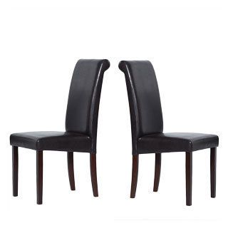 Warehouse Of Tiffany Brown Dining Chair (set Of 8)