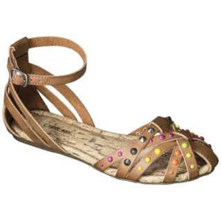 Girls Cherokee Fredrika Studded Huarache Sandals   Tan 1