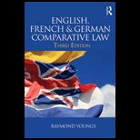 English, French and German Comparative Law