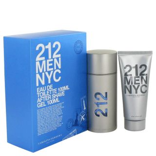 212 for Men by Carolina Herrera, Gift Set   3.3 oz  Eau De Toilette Spray + 3.3