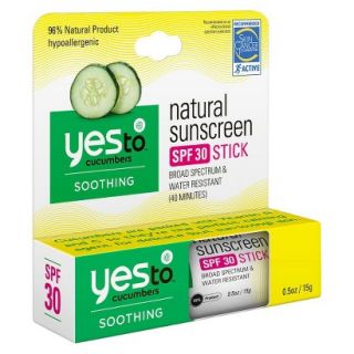 Yes To Cucumbers Natural Sun Stick SPF 30