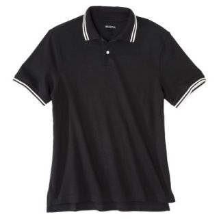 Mens Classic Fit Polo Shirt black ebony M Tall
