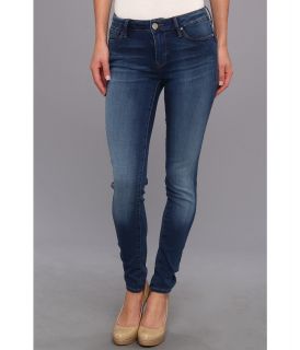 Mavi Jeans Adriana Mid Rise Super Skinny in Light Brushed Shanti Womens Jeans (Blue)
