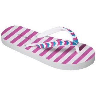 Girls Xhilaration Hoppie Flip Flop Sandals   Pink M