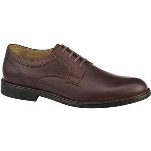 Johnston & Murphy Mens Cardell Plain Toe Mahogany Shoes, Size 7.5 M   20 0524