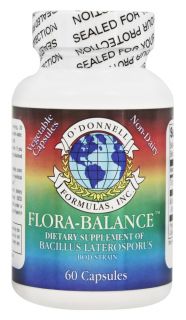 ODonnell Formulas, Inc   Flora Balance   60 Vegetarian Capsules