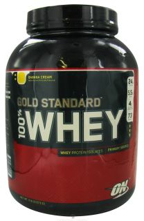 Optimum Nutrition   100% Whey Gold Standard Protein Banana Cream   5 lbs.