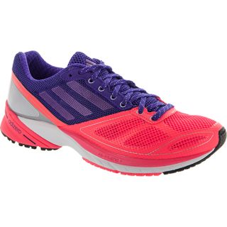 adidas adiZero Tempo 6: adidas Womens Running Shoes Red Zest/Blast Purple Metal