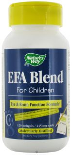 Natures Way   EFA Blend for Children 445 mg.   120 Softgels