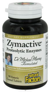 Natural Factors   Zymactive Proteolytic Enzyme   90 Tablets