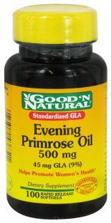 Good N Natural   Evening Primrose Oil 500 mg.   100 Softgels