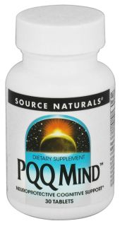 Source Naturals   PQQ Mind   30 Tablets