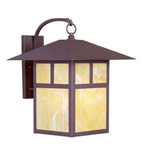 Montclair Mission 1 Light Outdoor Wall Lights in Bronze 2143 07