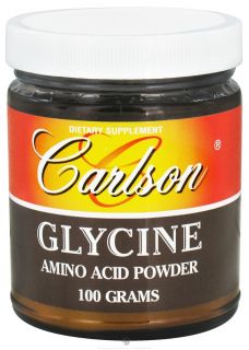 Carlson Labs   Glycine Amino Acid Powder 2300 mg.   100 Grams