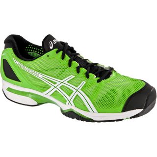 ASICS GEL Solution Speed: ASICS Mens Tennis Shoes Neon Green/White/Black