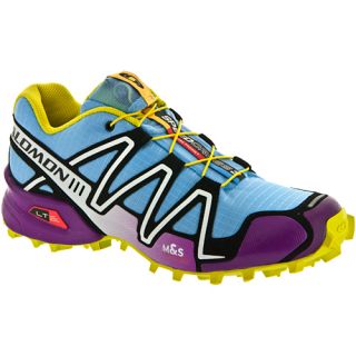 Salomon Speedcross 3 Salomon Womens Running Shoes Blue/Purple/Yellow