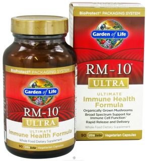 Garden of Life   RM 10 Ultra Ultimate Immune Health Formula   90 Vegetarian Capsules