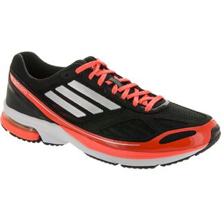 adidas adiZero Boston 4: adidas Mens Running Shoes Black/Metallic Silver/Infrar