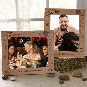 Personalized Birthday Picture Frames   Birthday Memories   8 x 10
