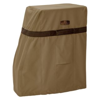 Classic Accessories Smoker Cover   Tan, Fits Medium Square Smokers up to 17