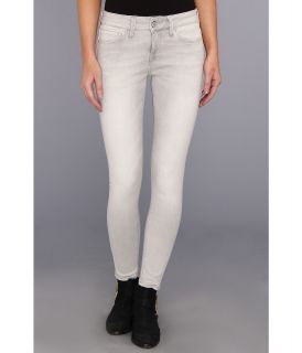 Mavi Jeans Alexa Ankle Mid Rise Skinny in Grey Bleach Womens Jeans (White)