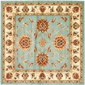 Safavieh Lyndhurst Blue/Ivory 6 ft. 7 in. x 6 ft. 7 in. Square Area Rug LNH555 6512 7SQ