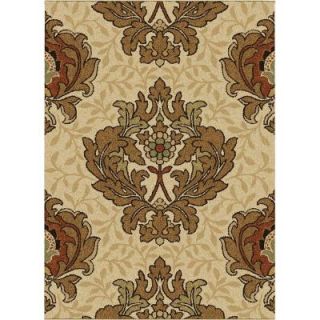 Orian Rugs Harrison Bisque 7 ft. 10 in. x 10 ft. 10 in. Area Rug 272802