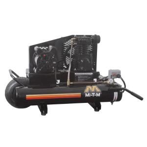 Mi T M 8 Gal. 6.5 CFM at 100 psi 1.5 HP Electric 120 Volt Portable Wheel Barrow AM1 PE15 08M