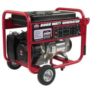 All Power 5,000 Watt 291cc Gasoline Powered Generator with CARB Approved APGG6000C