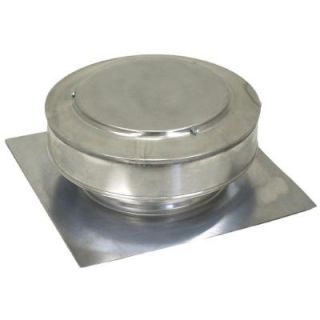 Active Ventilation 8 in. Aluminum Round Roof Vent in Mill Finish RBV 8