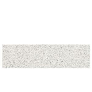Daltile Colour Scheme Arctic White Speckled 3 in. x 12 in. Porcelain Floor and Wall Tile B926P43C91P1