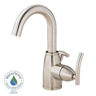 Danze Sirius 4 in. Single Handle Bathroom Faucet in Brushed Nickel with Side Handle D221544BN