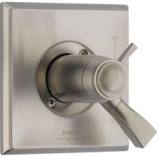 Delta Dryden 1 Handle Thermostatic Diverter Valve Trim Kit in Stainless (Valve Not Included) T17T051 SS
