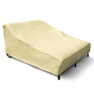 Mr. Bar B Q 32 in. Double Patio Chaise Cover 150325
