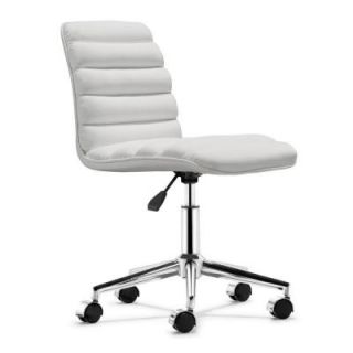 ZUO Admire White Office Chair 205711
