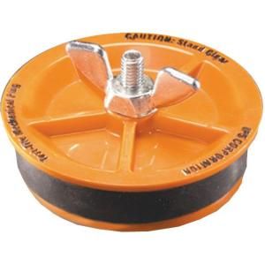 Test Tite 2 in. Plastic Twist Tite Mechanical Wingnut Test Plug (Case of 10) 83592